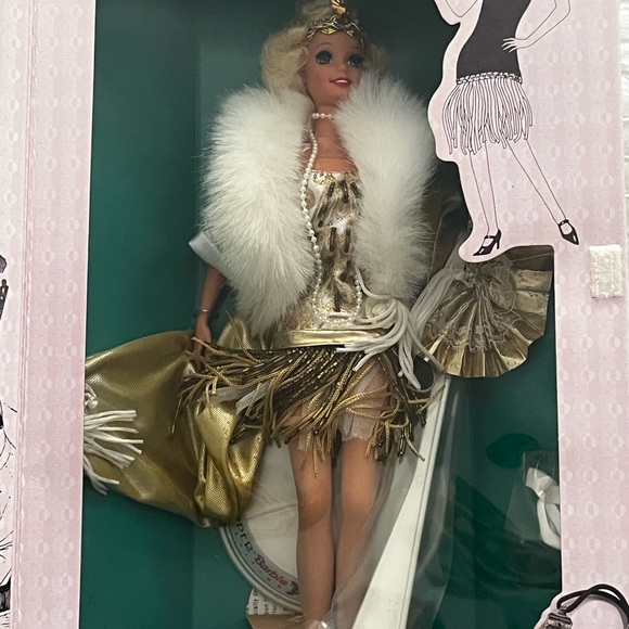 1990’s Vintage 1920’s Flapper Barbie Doll - Picture 1 of 3